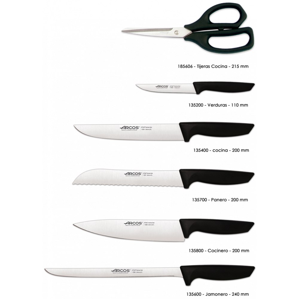 Набір ножів із 6-ти предметів Niza Arcos  (136100)