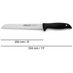 Нож для хлеба 200 мм Menorca Arcos  (145700)