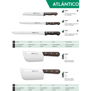 Ніж для овочів 110 мм Atlantico-Palisandro Arcos  262100
