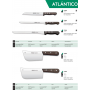 Ніж поварський 200 мм Atlantico-Palisandro Arcos  (263400)