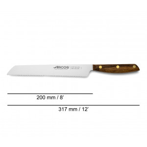Нож для хлеба 200 мм Nordika Arcos  (166400)