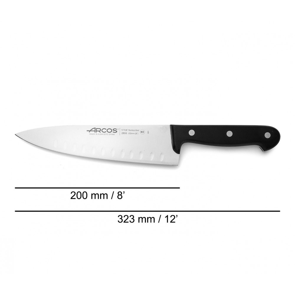 Набір ножів із 3-х предметів Universal  Arcos  (807410)