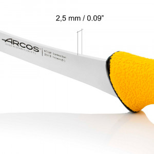 Ніж обвалювальний 140 мм зі скошеним лезом напівжорсткий, серія DUO PRO Arcos  201300