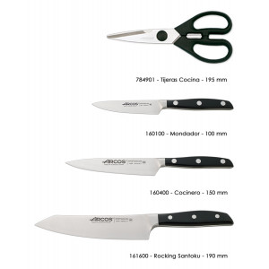 Набір ножів із 4-х предметів з підставкою Manhattan Arcos  163300