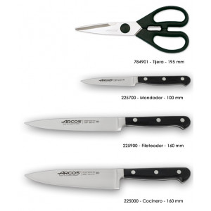Набор ножей из 4-х предметов с подставкой Opera Arcos  (228700)