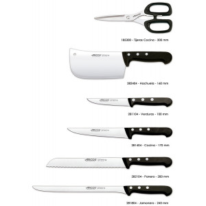 Набор ножей из 6-ти предметов с подставкой Universal Arcos  (285100)