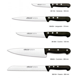 Набор ножей из 5-ти предметов з подставкой Universal Arcos  (285700)