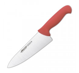 Нож поварской 200 мм 2900 красный Arcos  (290722)