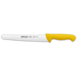 Нож кондитерский 250 мм 2900 желтый Arcos  (293200)