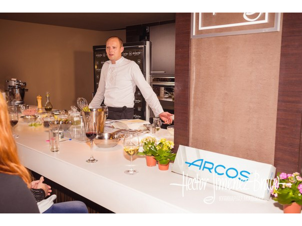 Мастер-класс по итальянской кухне от Юрия Черноуса с применением ножей Arcos