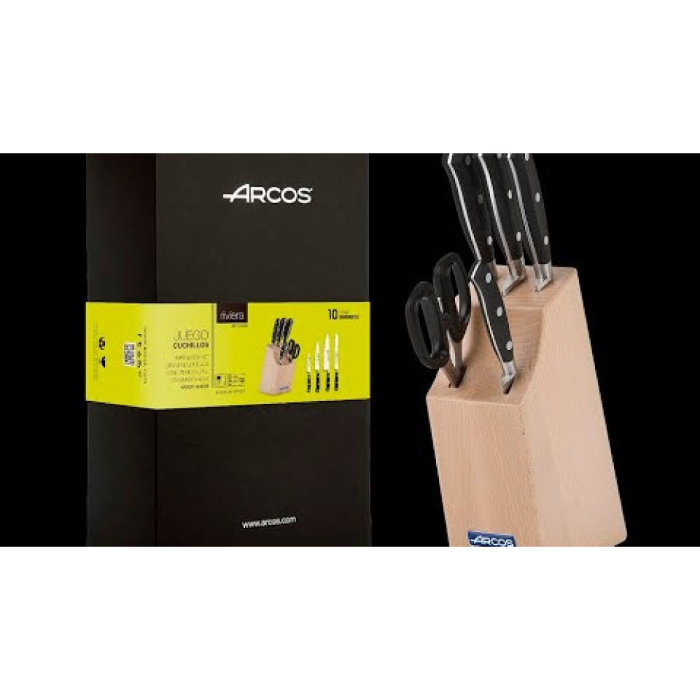 Набір ножів із 5-ти предметів з підставкою Riviera Arcos  (234300)