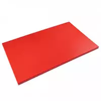 Обробна дошка червона GN 1/2, 325х265х12 мм FoREST 470112ВП
