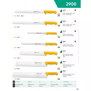 Нож для разделки мяса 160 мм «2900»   красный Arcos  291522