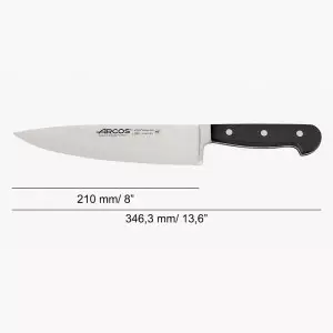 Ніж поварський 210 мм, серія Classic pro Arcos  215100