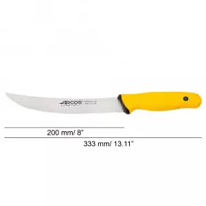 Нож для разделки мяса с загнутым концом 200 мм, серия DUO PRO  Arcos  202200