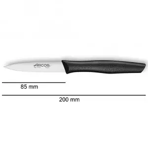 Нож для чистки овощей 85 мм черный Nova Arcos  188500