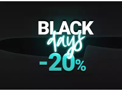 Знижки до 20% до Чорної п`ятниці!