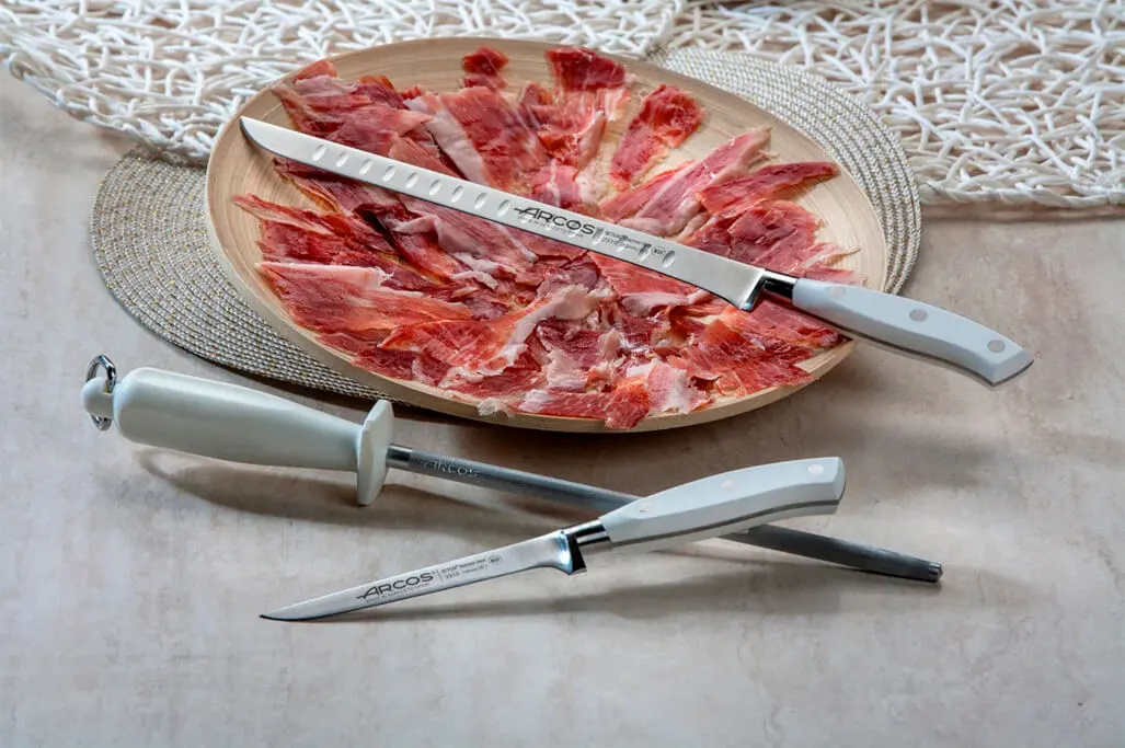 нож для нарезки хамона, прошутто, вяленого мяса