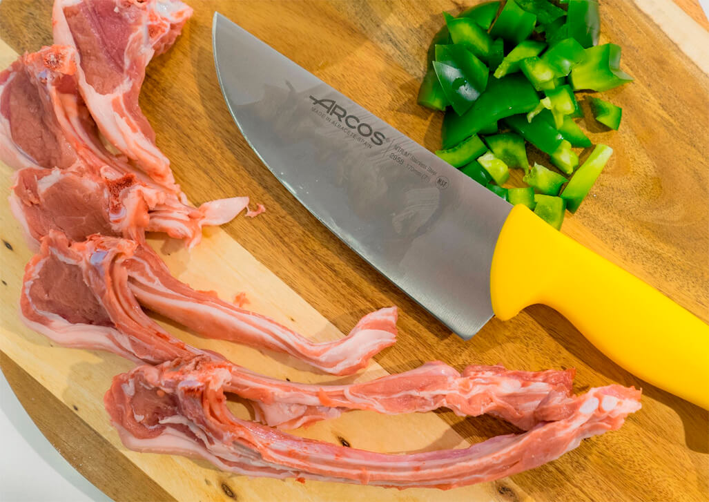нож для мяса, нож мясника, рубки, нарезки, разделки